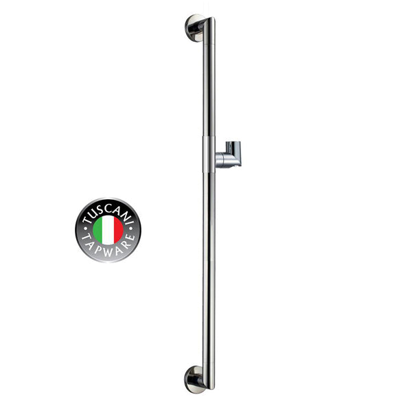 TUSCANI SS81-25 304 S/STEEL SHOWER BAR,C/W 1.5M HOSE <br> ដងទម្រ និងទុយោផ្កាឈូក (1.5 ម៉ែត្រ) - Home-Fix Cambodia