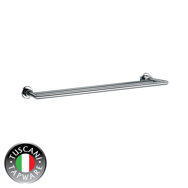 TUSCANI R6DB DOUBLE TOWEL BAR (60CM) 5548 <br> ឧបករណ៏ព្យួរកន្សែង