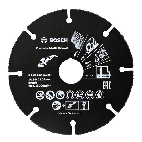 BOSCH CARBIDE MULTI WHEEL<br>BOSCH ផ្លែកាត់ ប្រើចំរុះ - Home-Fix Cambodia