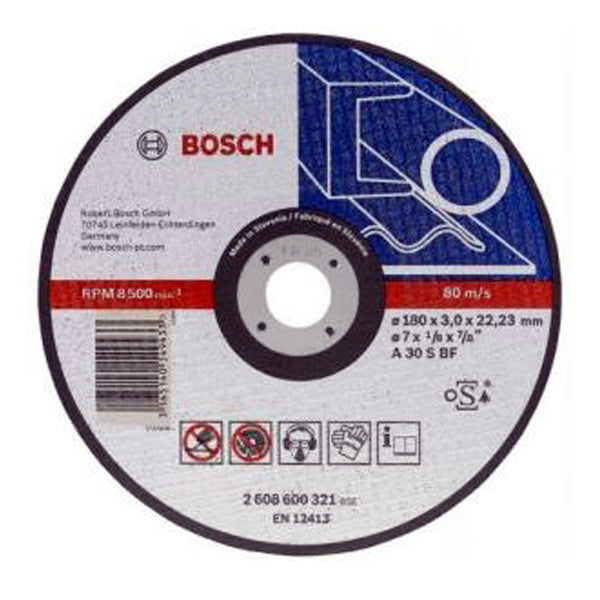 BOSCH CUT DISH (180X22.2X3.0)<br>BOSCH ផ្លែកាត់ (180X22.2X3.0) - Home-Fix Cambodia