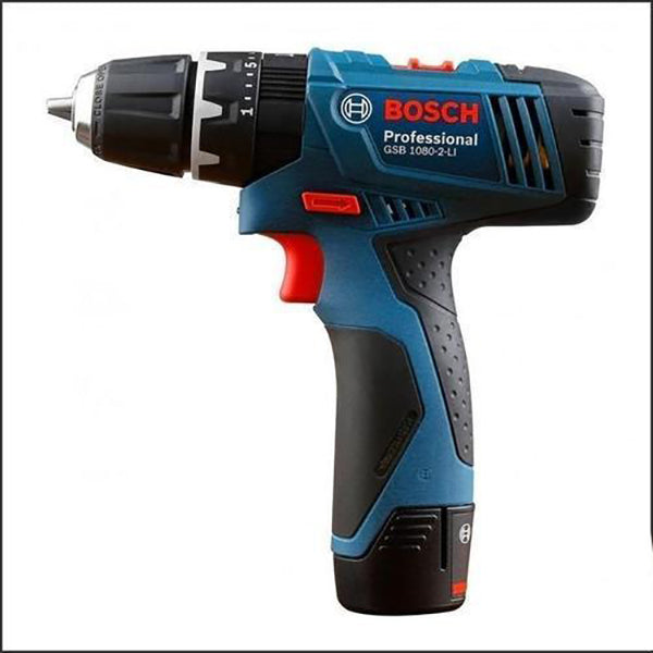 BOSCH GSB 1080-2-LI BATT. IMPACT DRILL<br>BOSCH GSB 1080-2-LI ម៉ូទ័រស្វាន ប្រើថ្មសាក - Home-Fix Cambodia