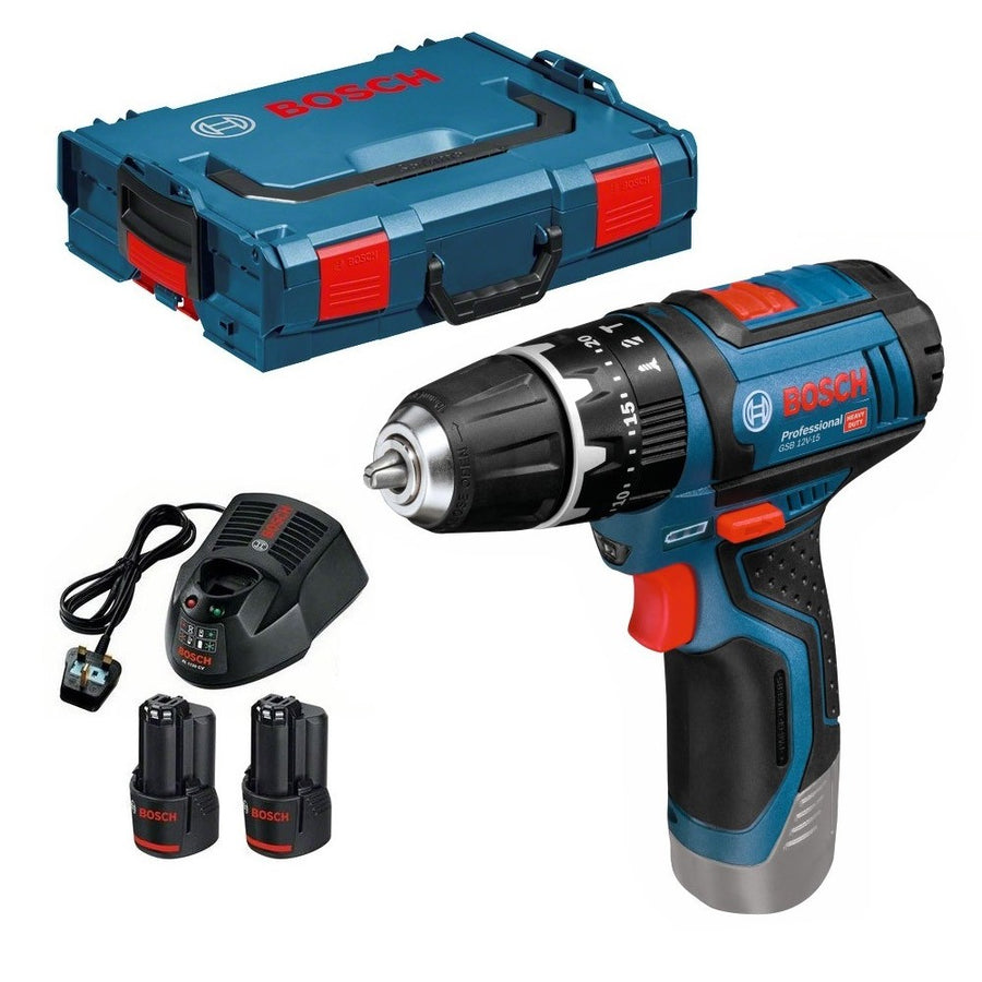 BOSCH GSB 10.8-2Li BATT. IMPACT DRILL 2pin 2AH<br>BOSCH GSB 10.8-2Li ម៉ូទ័រស្វាន ប្រើថ្មសាក 2 អំពែ - Home-Fix Cambodia