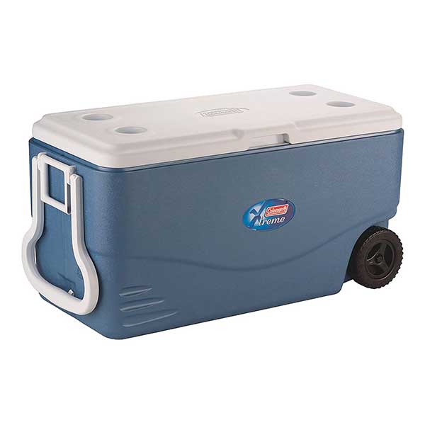 IGLOO COLEMAN XTREME 5 WHEELED COOLER 100 QT 94.6L 160 CANS - Home-Fix Cambodia