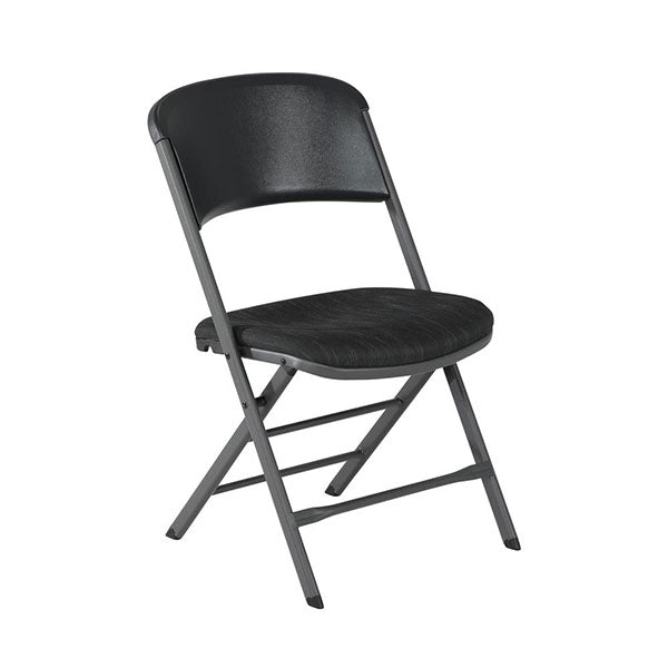 LIFETIME ULTIMATE COMFORT FOLDING CHAIR BLACK Home Fix