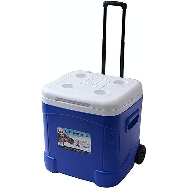 TCN IGLOO 60 QT WHEELED COOLER 56LITER PUPLE<br>ធុងទឹកកកចនុះ56លីត្រ