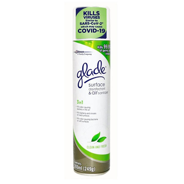 SURFACE DISINFECTANT AND AIR SANITIZER 300ml<br>ស្រ្ពៃយ៍បាញុ់សម្លាប់មេរោគ