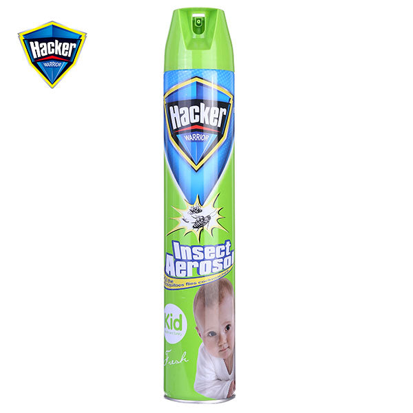 HACKER MOSQUITO FLIES LIQUID COCKROACHES 750ML<br>ថ្នាំដេញមូសគ្មានក្លិនចំណុះ750មីលីត្រ