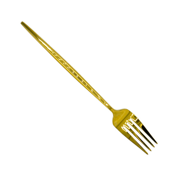 CN BIG FORK GOLDEN COLOR 21.5CM<br>សមពណ៌មាស