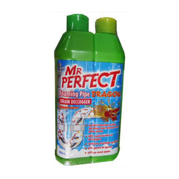 MR.PERFECT DRAIN DECLOGER 450ML<br>ទឹកថ្នាំរំលាយកាកសំណល់ក្នុងបំពង់បង្ហូ