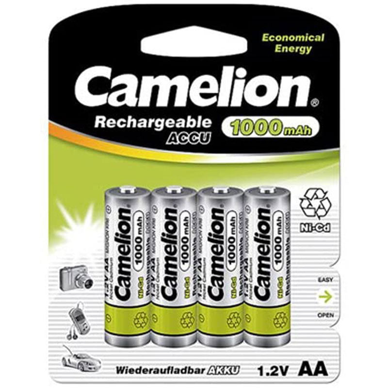 CAMELION RECHARGEABLE BATTERY 2100MAH AA/4PSC - Home-Fix Cambodia
