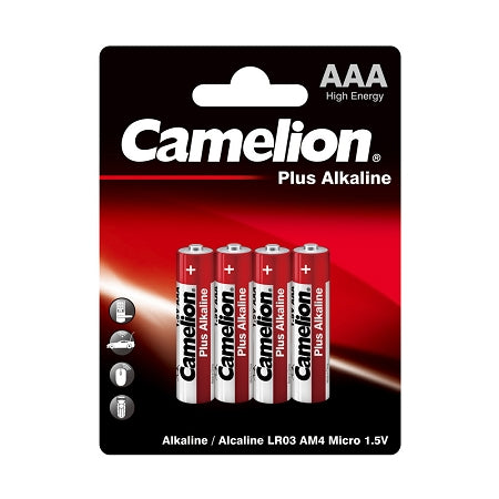 CAMELION LR03-BP4 PLUS ALKALINE BATTERY AAA 1.5V - Home-Fix Cambodia
