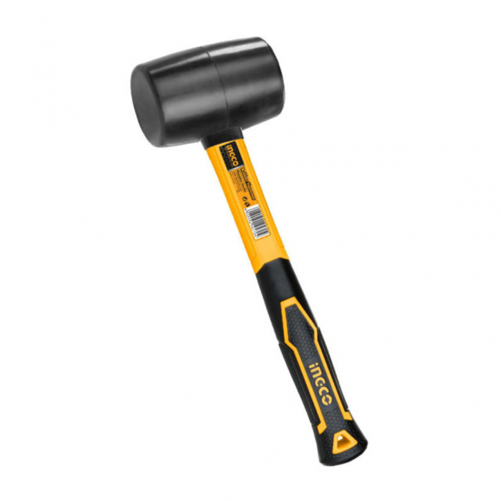 INGCO HRUH8216 RUBBER HAMMER 450G - Home-Fix Cambodia