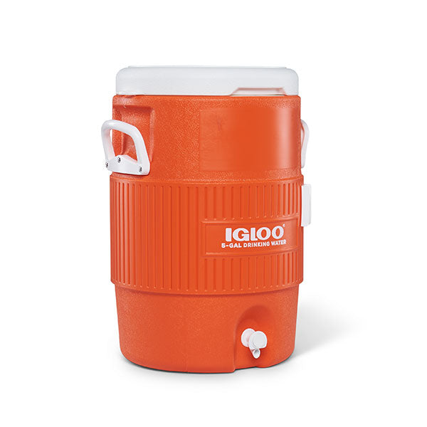 IGLOO 5GALLON BEVERAGE COOLER 20QT/18.9L  (ORANGE)<br>ធុងទឹកកក