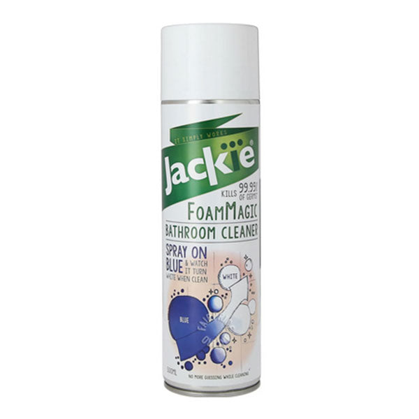 JACKIE FOAM MAGIC BATHROOM CLEANER 500ML<br>ស្ព្រៃបាញ់សម្អាតបន្ទប់ទឹក