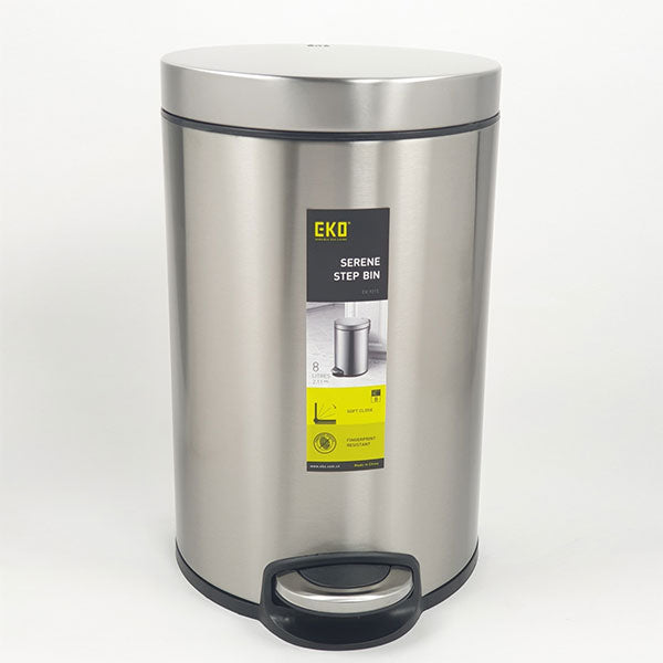 EKO EK9215MT-8L PEDAL BIN 8L - Home-Fix Cambodia