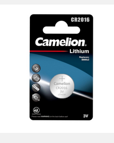 CAMELION CR2016 LITHIUM BATTERY 3V <br> ថ្មពិល - Home-Fix Cambodia