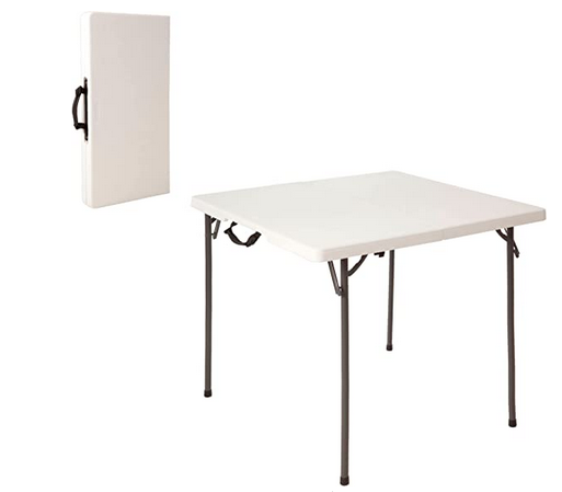 LIFETIME 34" SQUARE FOLD HALF TABLE (8.10KG) <br> តុជ្រុង - Home-Fix Cambodia