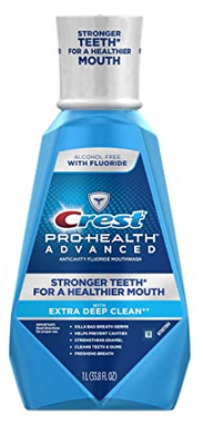 CREST PRO HEALTH ADVANCED MOUTHWASH 1L <br> ទឹកខ្ពុលមាត់ - Home-Fix Cambodia