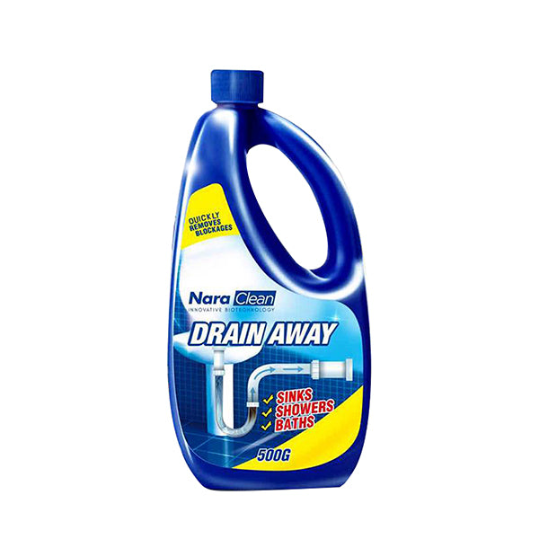 NARA CLEAN DRAIN AWAY REMOVE HEAVY DIRT IN THE BATHROOM 500g<br>ទឹកបំបាត់ស្ទះ