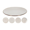 SIAKI Q80000500 PLATE STONEWARE 26CM 4ASS - Home-Fix Cambodia