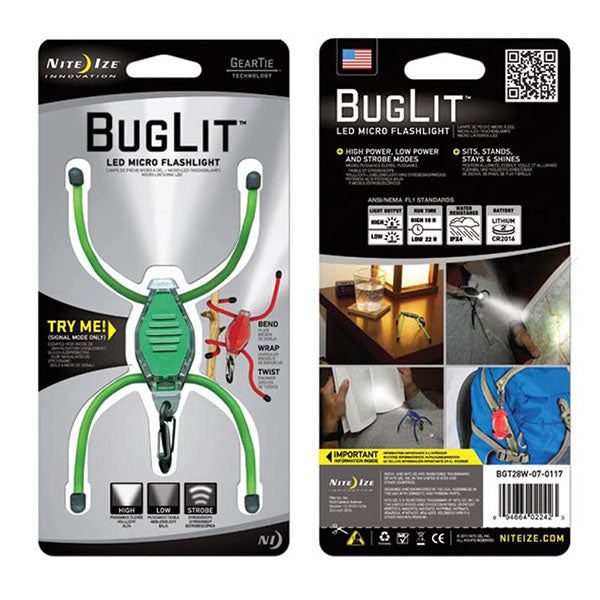 NITE-IZE BUGLIT LED RED / BLUE / GREEN / WHITE