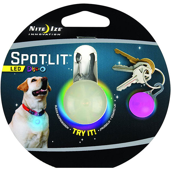 SPOTLIT LED LIGHT RED