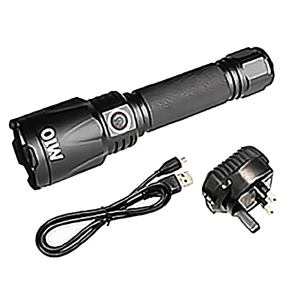 M10 LE-295 RECHARGE & WATERPROOF 5W FLASHLIGHT - Home-Fix Cambodia