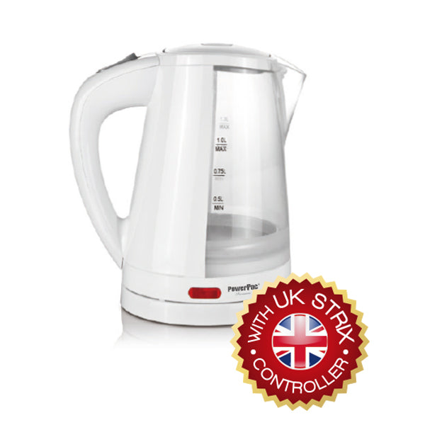 POWERPAC PPJ2001 PREMIUM CORDLESS JUG 1.0L<br>កំសៀវដាំទឹកអគ្គិសនី 1 លីត្រ - Home-Fix Cambodia