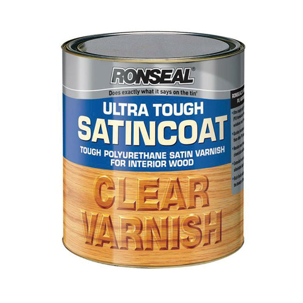 RONSEAL 09009 ULTRA/T VARNISH CLEAR STAIN 250ML <br> វ៉ានីសលាបឈើ (250 មីលីលីត្រ) - Home-Fix Cambodia