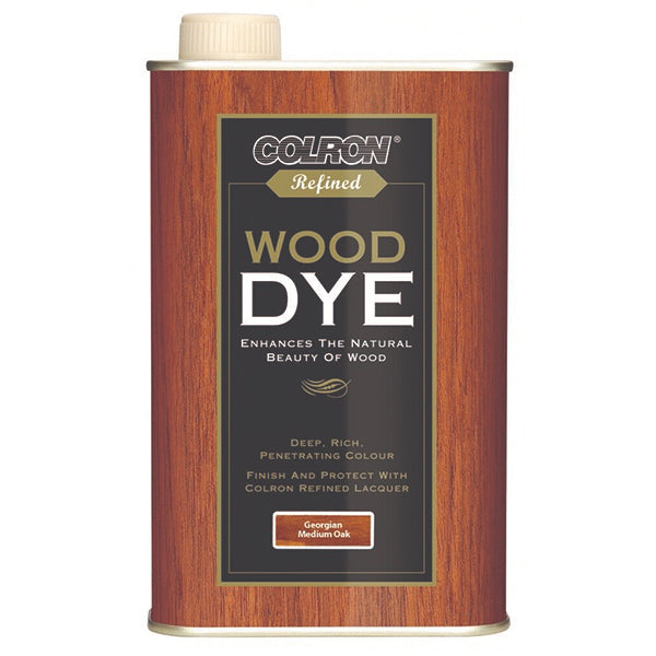 COLRON 32303 WOOD DYE GEO.M.OAK <br> ថ្នាំលាបការពារពណ៌ឈើ - Home-Fix Cambodia