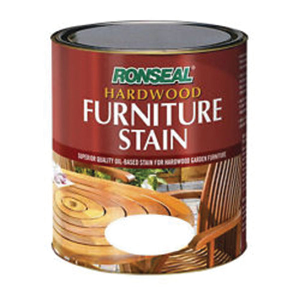RONSEAL 36430 HWG FURN STAIN RICH TEAK 750ML <br> ថ្នាំលាបឈើ (750 មីលីលីត្រ)