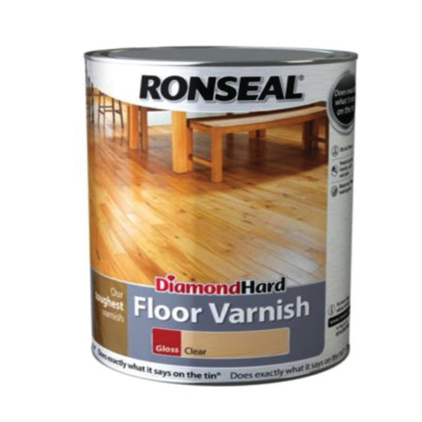 RONSEAL 32611 D/H FLOOR VARNISH .75L <br> វ៉ាសនីលាបការ៉ូឈើ