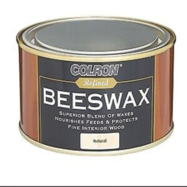 COLRON 34550 RF BEESWAX NATURAL 400G <br> ថ្នាំប៉ូលាឈើរក្សាពណ៌ធម្មជាតិ  (400 មីលីលីត្រ)