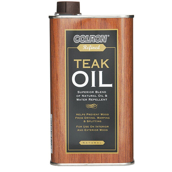 COLRON 34544 RF TEAK OIL 500ML <br> ប្រេងជូតឈើឲ្យរលោង (500 មីលីលីត្រ) - Home-Fix Cambodia