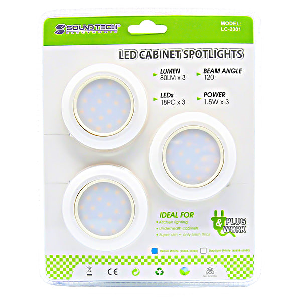 SOUNDTEOH LC-2301 LED CABINET SPOTLIGHTS - Home-Fix Cambodia