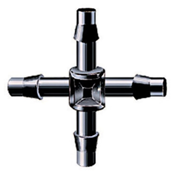 CLABER 91145 1/4"4-WAY COUPLING<br>តំណបំពង់មុខពីរ - Home-Fix Cambodia