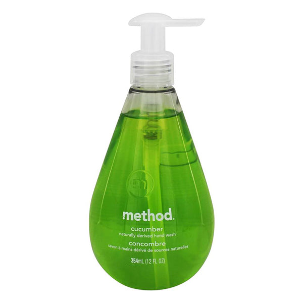METHOD HAND WASH GEL CUCUMBER 354ML<br>សាប៊ូលាងដៃ ក្លិនត្រសក់ 354 មីលីលីត្រ - Home-Fix Cambodia