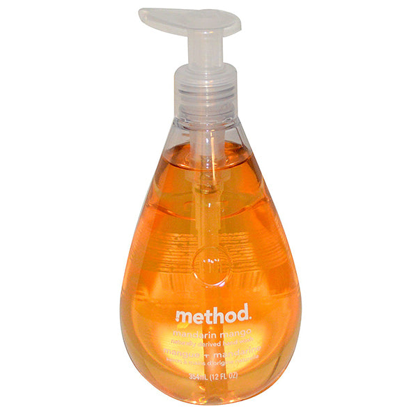 METHOD HAND WASH GEL MANDARIN MANGO 354ML<br>សាប៊ូលាងដៃ ក្លិនស្វាយ 354 មីលីលីត្រ - Home-Fix Cambodia