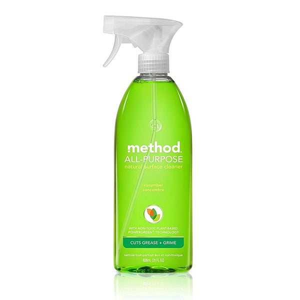 METHOD ALL PURPOSE CLEANER CUCUMBER 828ML<br>ទឹកបាញ់ជូតសម្អាតបានគ្រប់មុខ ក្លិនត្រសក់ 828 មីលីលីត្រ - Home-Fix Cambodia