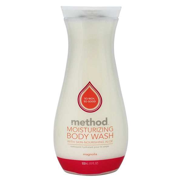 METHOD MOISTURIZING BODY WASH MAGNOLIA 532ML<br>សាប៊ូដុសខ្លួនក្លិនផ្កា 532 មីលីលីត្រ - Home-Fix Cambodia