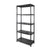 TACTIX 320402 5-TIER PLASTIC SHELF UNIT <br> ធ្នើរដាក់សំភារៈ