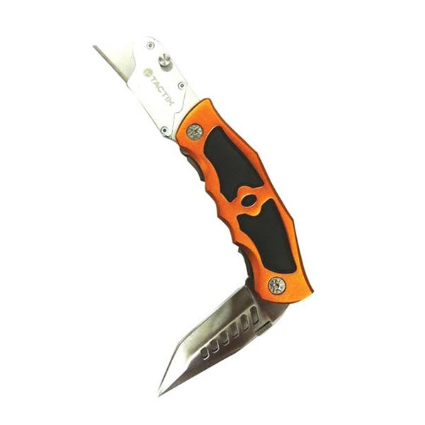 TACTIX 475226 DUAL HEAD CUTTING KNIFE <br> កំាបិតផ្លែ 2 - Home-Fix Cambodia