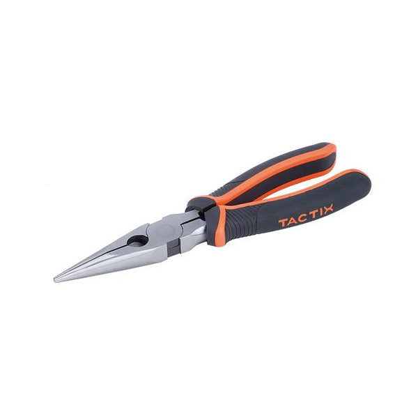 TACTIX 200003 LONG NOSE PLIER 200MM (8") <br> ដង្កាប់ 200 មីលីម៉ែត្រ (8 អ៊ីញ) - Home-Fix Cambodia