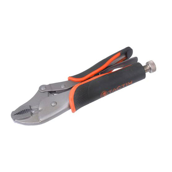 TACTIX 200505 SPRING WRENCH PLIER 250MM (10") <br> ដង្កាប់ (10 អ៊ីញ) - Home-Fix Cambodia
