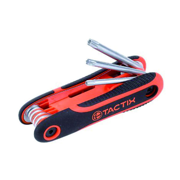 TACTIX 206209 STAR HEAD SCREWDRIVER (8X SIZES) <br> ទួរណឺវីសក្បាលផ្កាយ - Home-Fix Cambodia