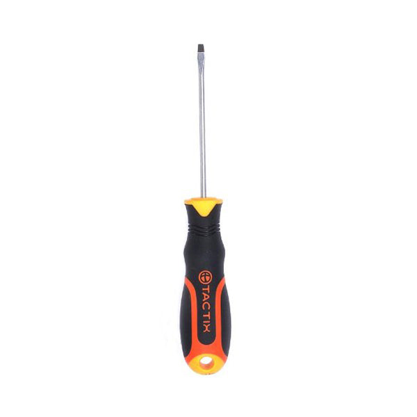 TACTIX 205001 SCREWDRIVER SLOT 3.0MMX75MM <br> ទួណឺវីស (3 X 75 មីលីម៉ែត្រ) - Home-Fix Cambodia