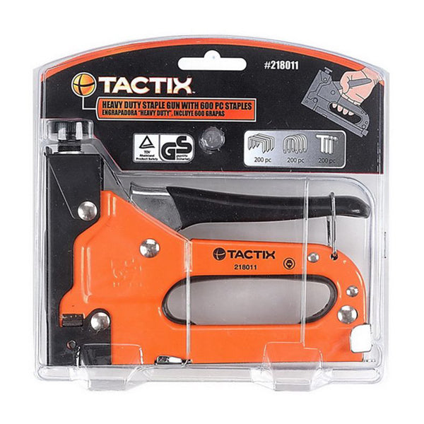 TACTIX 218011 STAPLER GUN HEAVY DUTY 3IN1 4-14MM <br> ប្រដាប់កិប - Home-Fix Cambodia