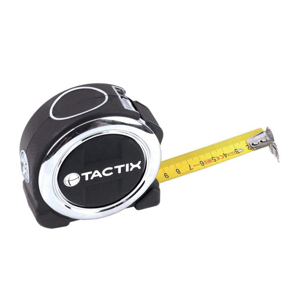 TACTIX 235308 TOUGH TAPE DOUBLE PRINTING 8MX27MM <br> ម៉ែត្រ (8 ម៉ែត្រ X 27 មីលីម៉ែត្រ) - Home-Fix Cambodia