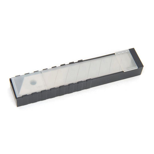 TACTIX 260513 SNAP-OFF KNIFE BLADE 18MM 10PC <br> ផ្លែកាំបិត 18 មីលីម៉ែត្រ (10 ផ្លែ) - Home-Fix Cambodia