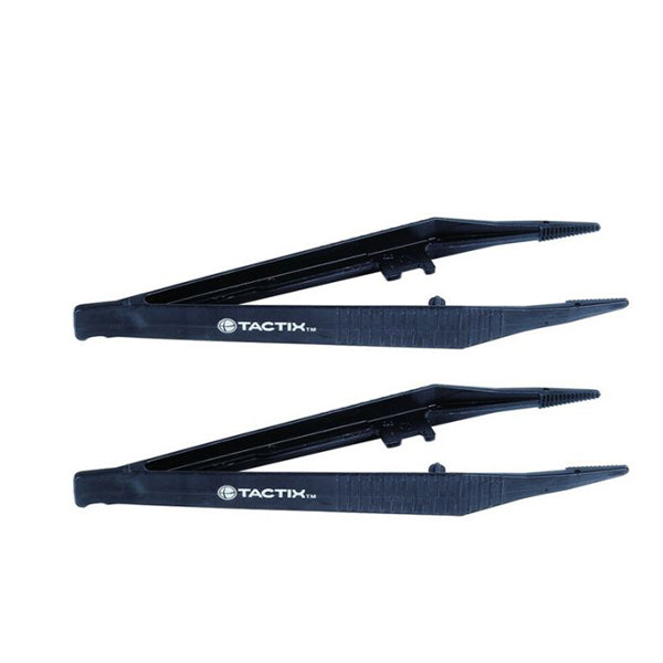 TACTIX 545035 PLASTIC TWEEZERS 2PCS <br> ចន្ទាស (មាន 2) - Home-Fix Cambodia